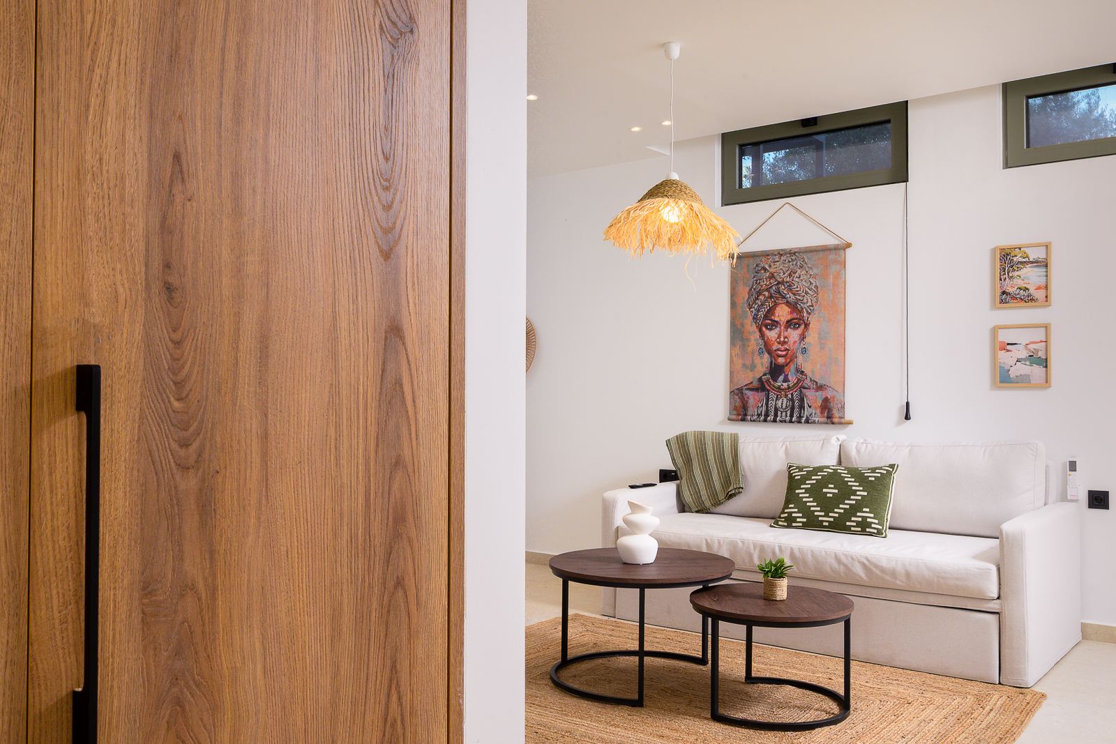 Lower level living room